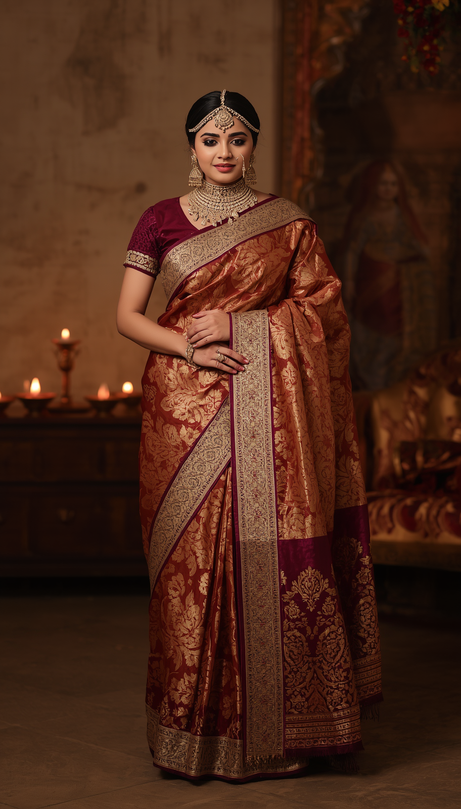 a luxurious indian bridal saree fashion image for a premium website categor 20260429 150226 0000